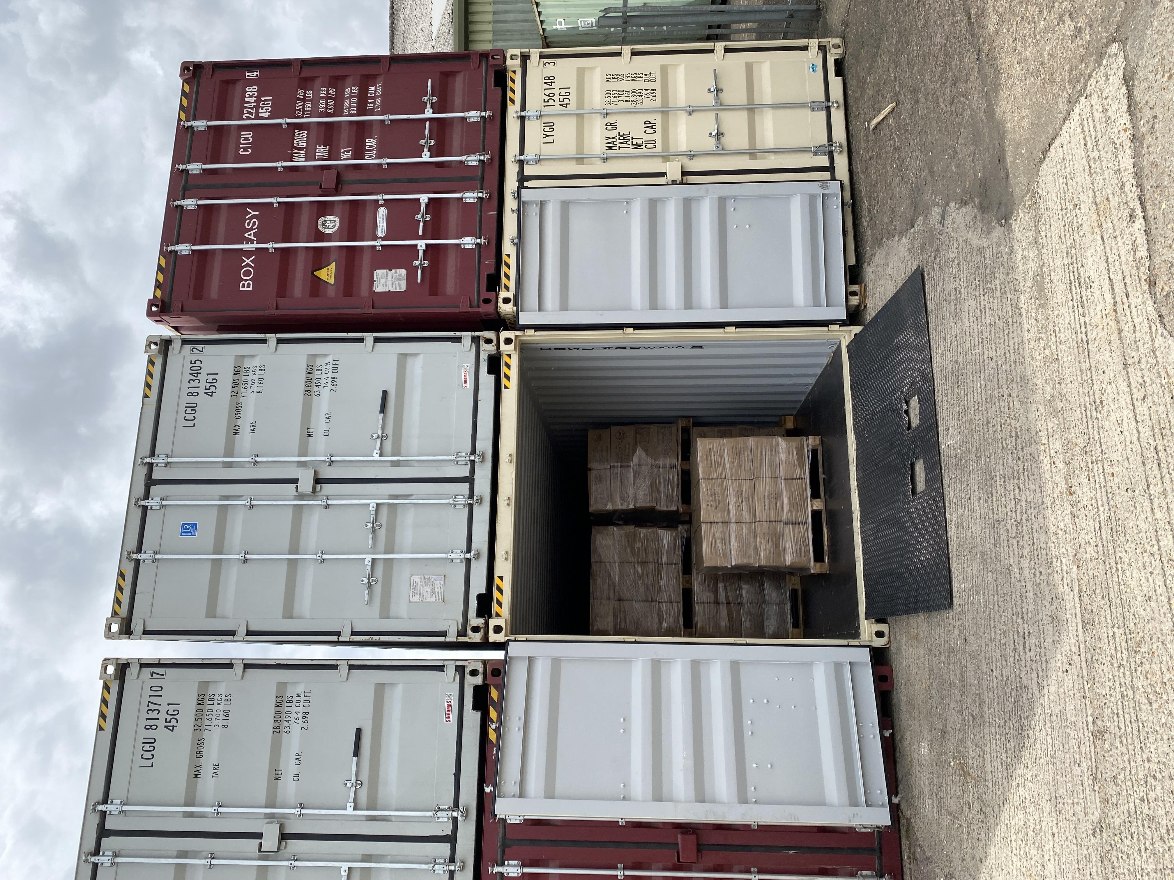 container used for storage